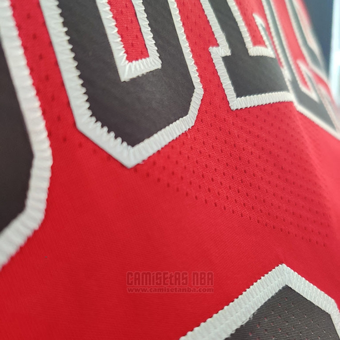 Camiseta Chicago Bulls Michael Jordan #23 Icon Autentico Rojo